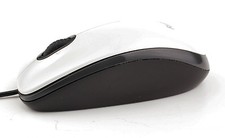 Fujitsu Maus weiß grau optisch mit USB Anschluss 3 TASTEN SCROLLRAD