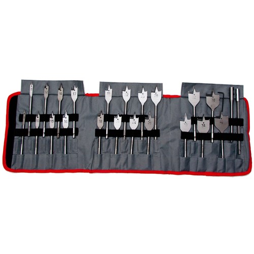 Flachfräsbohrer tlg set 6 - 24, tlg.