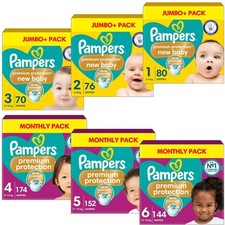 Pampers Patrol Baby Baby trockene Windel dehnbare Windeln Größe 345 sparen monatliche Packung