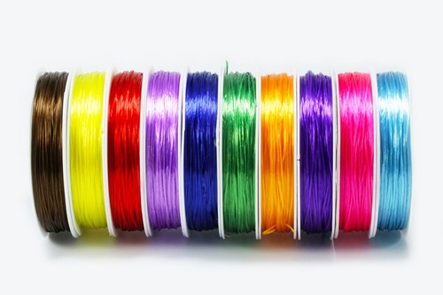 Gummifaden 8mm 10m - 0,8mm,