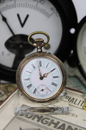 Jugendstil herrentaschenuhr - jugendstil,