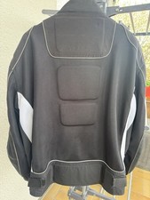 Motorradjacke mit Protektoren Herren Textil Motorrad Jacke Roller Jacke Schwarz