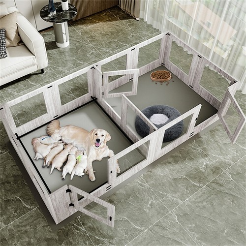 Wurfkiste hunde laufstall - hunde,