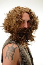 Perücke & Bart Urmensch