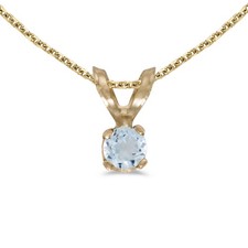 LXR 14k Gelbgold Rund