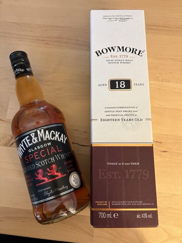 Bowmore single malt - (140€/l),