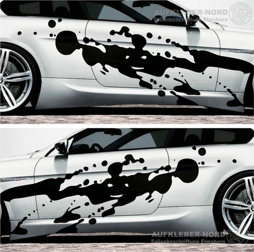 Splash flecken design 210cm - 2x,