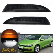 Led Frontblinker Standlicht Blinker für VW Scirocco 3 III 137 ab.08-14 | Schwarz