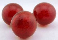 Dekokugeln aus glas rot - glas, in