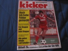 Kicker 1.2.1982 10/82 Klaus