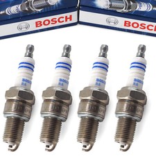 4x BOSCH Zündkerzen SUPER PLUS WR7DC+ für Audi Fiat BMW Ford Mazda Opel Volvo VW
