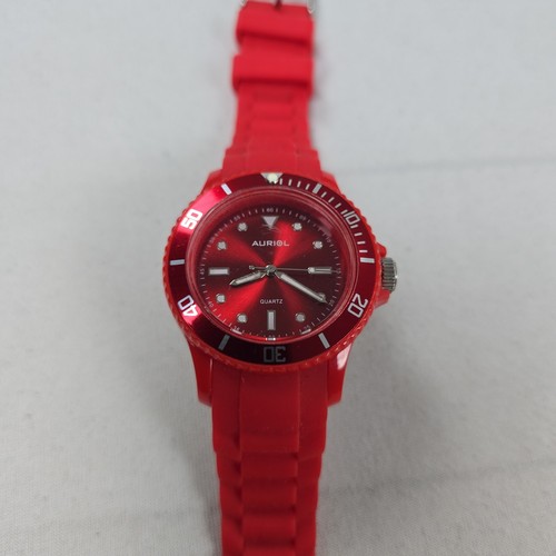 Auriol quarz armbanduhr rot - auriol,