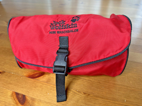 Kulturtasche mini waschsalon - "mini, waschsalon"