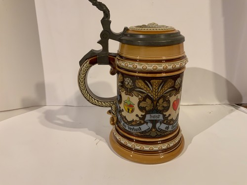 Krug bierkrug mettlach - mettlach,