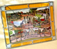 antik Glas XL Fensterbild