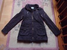 Längere Jeans Jacke Übergangsjacke viele Details Nieten Stickerei F. Addict 38