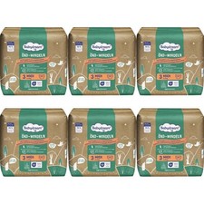 6 x 32 Windeln | Babydream Öko-Windel Größe 3 Midi 5 - 9 kg super saugstark