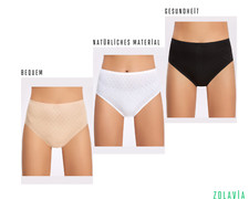 3-6er Pack Maxi Damenslips