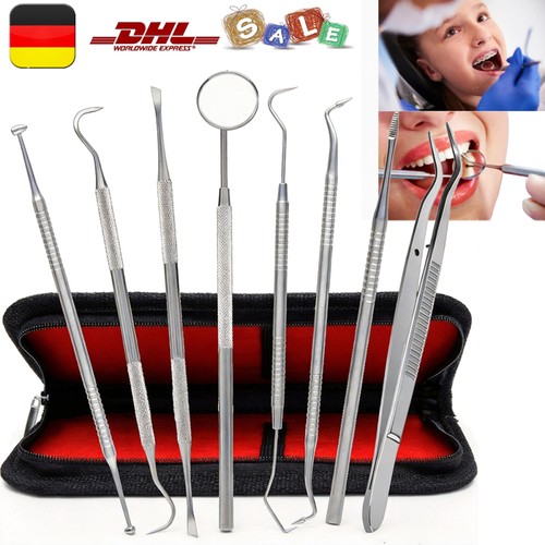 8er dental set zahnreinigung - dental,
