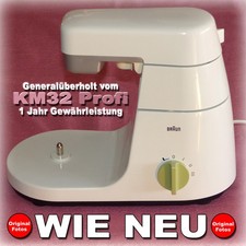 █ BRAUN KM32 ? MOTORBLOCK + GETRIEBEARM für Küchenmaschine KM 32 4122 + 4209