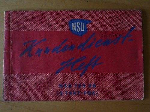Original nsu 125 - original,