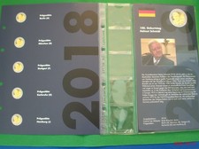 Münzhüllen Optima - Leuchtturm für 2 € 100.Geburtstag Helmut Schmidt  LEER