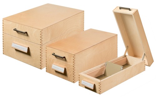 Han holz karteikasten für - han, holz-karteikasten