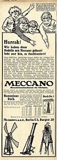 Spielzeug Baukasten Maschinenbaukunst im Kleinen Meccano G.m.b.H. Berlin C.1913