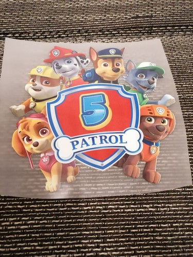Bügelbild paw patrol - paw, hunde