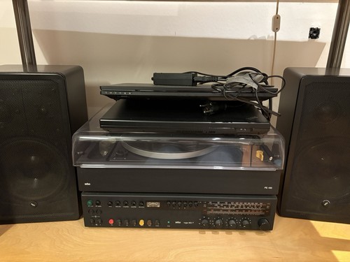 Braun vintage stereoanlage - braun,