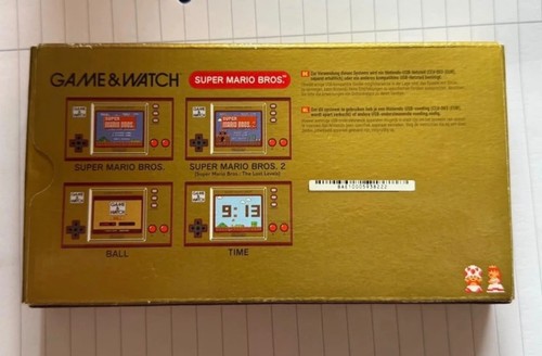 Nintendo game watch - nintendo,