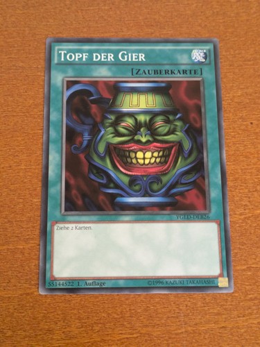 Topf der gier - der, –