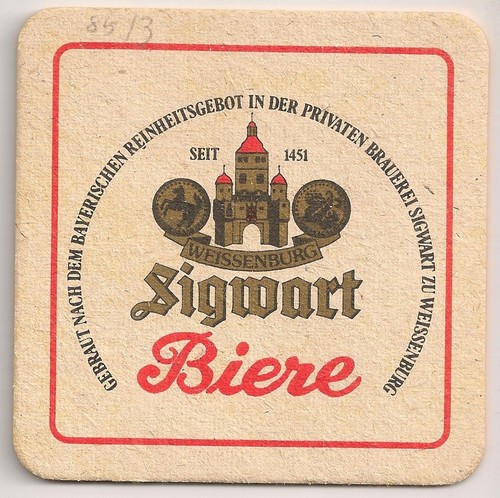 Sigwart biere weissenburg - weissenburg,