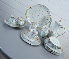 Limoges Bernardaud " Pompadour " Porzellan  verschiedene Teile Vintage 1970er J.