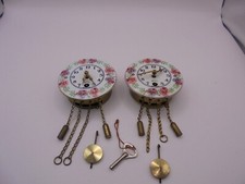 Vintage Mini Deutsche Wanduhr