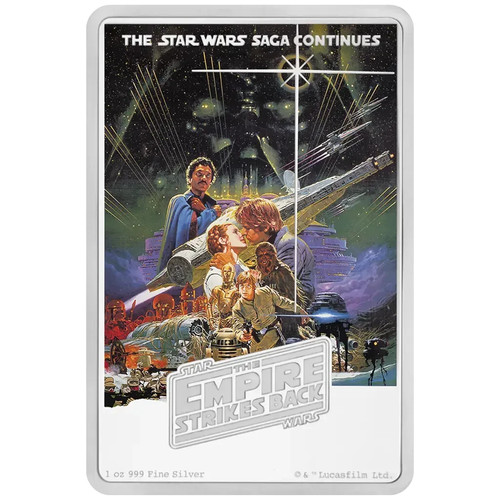 Silbermünze star wars - star, wars™