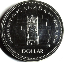 Kanada 1 Dollar 1977 Silber 25