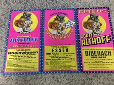 Circus Corty Althoff Plakate