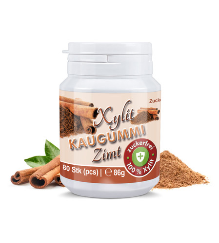 Xylit kaugummi zimt 100 - zimt, 100%
