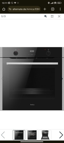 Einbaubackofen amica ebx 943 - amica,