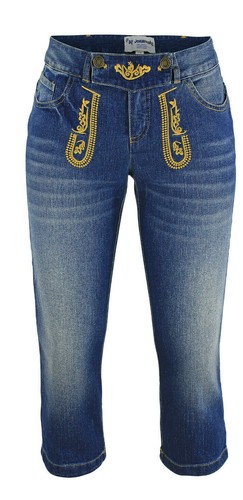Trachtenlederhose optik - trachtenlederhose,