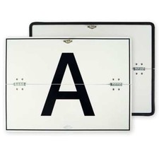 A-Tafel Abfallschild