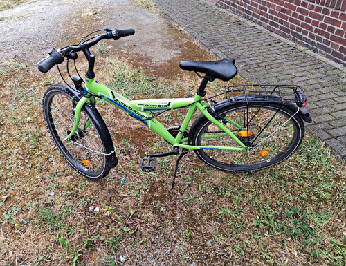 Zündapp yellow city bike - city,