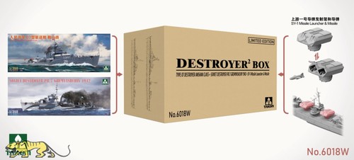 Takom 6018w destroyer box - destroyer,