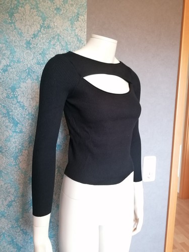 Crop top cut out basic - crop,