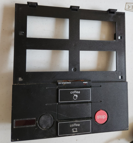 Front buttons control panel - front,
