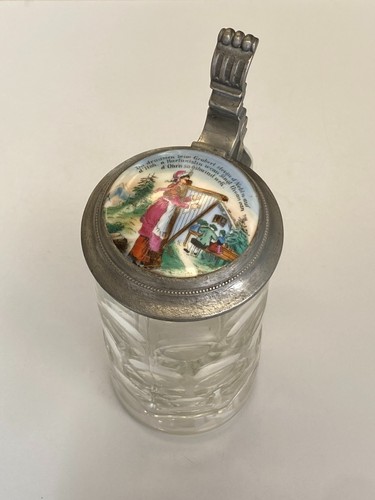 Antiker krug humpen aus - antiker, glas