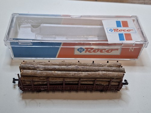 Roco güterwagen holzträger - güterwagen,