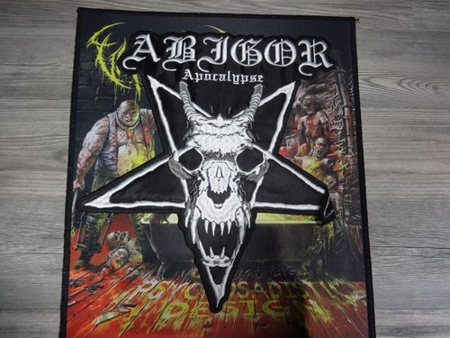 Abigor patch shape backpatch - patch,