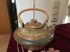 Teekanne  Vom Töpfermarkt Keramik Steingut  Handarbeit Ungebraucht Einzig!!!